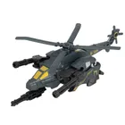 X-Warrior, elicopter, robot care se transforma, gri