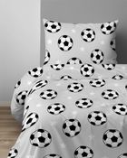 XOXO, set de lenjerie de pat pentru tineri, 160-200 cm + 70-80 cm, Football