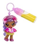 Yummiland, Lip Gloss Doll, Purple, mini papusa + luciu de buze DIY