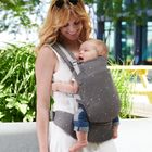 Kinderkraft, Huggy, marsupiu ergonomic, gri