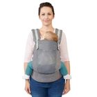Kinderkraft, Huggy, marsupiu ergonomic, gri
