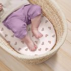 Albero Mio, Sweet Heart World, cearceaf cu elastic pentru gondola, 35-80 cm