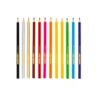 Astra, Minecraft, creioane colorate rotunde jumbo, 12 culori