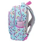 Astrabag, rucsac pentru scoala, cu 3 compartimente, Minty Pandas