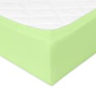 BabyMatex, cearceaf cu elastic jersey, 70-140 cm, verde