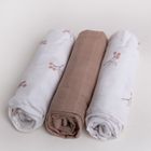 Babymatex, scutec din bambus, 70-70 cm, 3 buc.