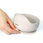 BabyOno, Casti din silicon cu ventuza, bej