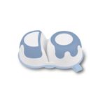 BabyOno, castron compartimentat cu lingurita, albastru