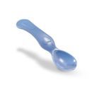 BabyOno, castron cu ventuza si lingura, alb-bleumarin