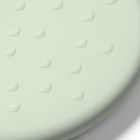 BabyOno, Foodprint, baveta din silicon, verde