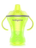 BabyOno, Natural Nursing, cana anticurgere cu cioc tare, 260 ml