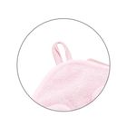 BabyOno, prosop cu gluga, din bambus, 100-100 cm, roz