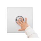 BabyOno, set protectie priza cu adeziv si capac rotativ, 6 buc.
