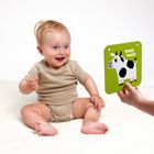 Banana Panda, High Contrast, carti din carton pentru bebelusi, 6-9 luni, set de 12 carti cu contrast ridicat si ghid pentru parinti