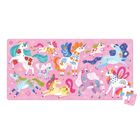 Banana Panda, I Love Puzzle, Unicorni, set de puzzle-uri, pentru varsta de 4+, 60 piese