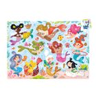 Banana Panda, Magical Jumbo Puzzle Sirene, set de puzzle-uri, pentru varsta de 4+, 60 piese