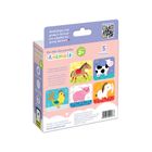 Banana Panda, On-the-Go Puzzle Animale, set de puzzle-uri, pentru varsta de 2+, 20 piese