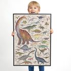 Banana Panda, Puzzlove Dinozauri, puzzle pentru familie, pentru varsta de 7+, 200 piese