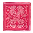 Bandana rosu din bumbac unisex NOWEAR