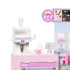Barbie, Cafenea, set de joaca cu papusa si accesorii