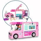 Barbie, Camper 3in1 + papusa gratuita, set promotional
