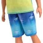Barbie, Ken Fashionistas, t-shirt albastru-verde, papusa