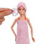 Barbie, Party Unboxed Glam Party, papusa cu surprize, set rosu