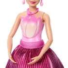Barbie, Petal Pop, papusa surpriza, floare roz