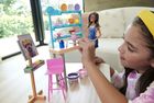 Barbie, Studio de arta Relax & Create, set cu papusa si accesorii