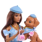 Barbie, Twinning Looks, papusa si caine, Buline