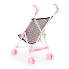 Bayer Design, Buggy, carucior sport pentru papusi, negru-roz