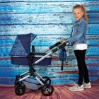Bayer Design, Combi Neo Vario, carucior multifunctional pentru papusi, bleumarin-albastru