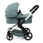 Bayer Design, Xeo, carucior multifunctional pentru papusi, verde