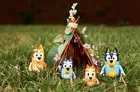 Bluey, familia, figurine, 4 buc.