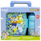 Bluey, set: cutie pentru pranz + sticla de apa