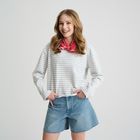 Bluza cu maneca lunga si croiala loose NOWEAR