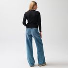 Bluza mulata neagra cu maneca lunga NOWEAR