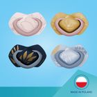 Canpol babies, Gold, suzeta din silicon, roz, 0-6 luni, 2 buc.