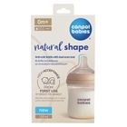 Canpol babies, Natural Shape, biberon cu tetina doua zone, 150 ml
