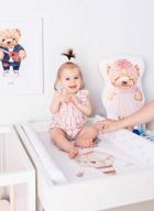 Ceba Baby, Basic, Mouse, saltea de infasat moala, profilata, 50-70 cm