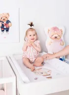 Ceba Baby, Basic, Spots, saltea de infasat moala, profilata, 50-70 cm