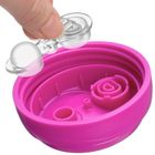 Chicco, canita anti-varsare, termic, roz, 200 ml, 14m+