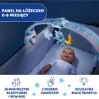 Chicco, First Dreams, Panel Rainbow Sky, lumina de veghe cu muzica, albastru