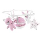 Chicco, First Dreams, Rainbow, Carusel pentru patut 3in1, roz