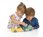 Chicco, My Wood Friends, tractor agricol din lemn