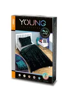 Code, set lenjerie de pat single, Fluo, 160-200 cm