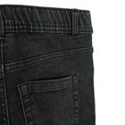Cool Club, Blugi reglabili pentru baieti, croiala slim, negru