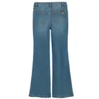 Cool Club, Blugi reglabili pentru fete, croiala flare, albastru