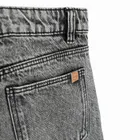 Cool Club, Blugi reglabili pentru fete, croiala wide leg, gri