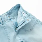 Cool Club, Blugi reglabili pentru fete, wide leg, albastru